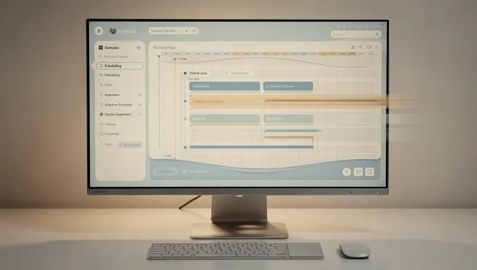 Scienta ERP kurumsal kaynak planlama ekranı